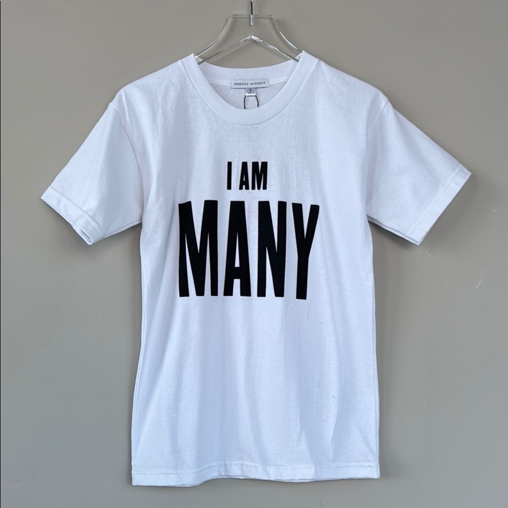 Rebecca Minkoff Limited Edition I Am Many T-Shirt NWT Size Small